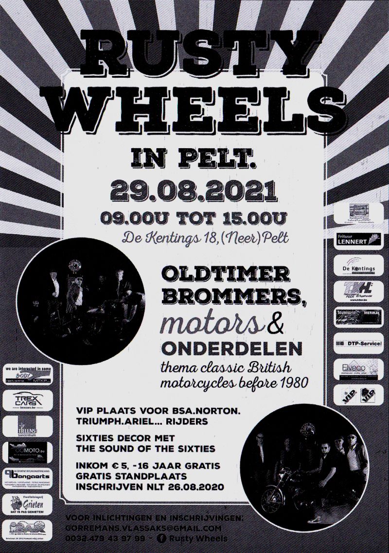 Rusty Wheels Poster 2021